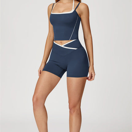 The Radiant Crop Top Shorts 2-Piece Set