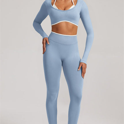 The Elevate Long Sleeve Crop top