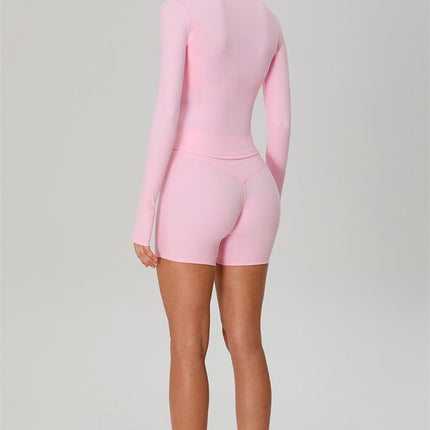 The Jewel Zip Jacket Shorts 2-Piece Set