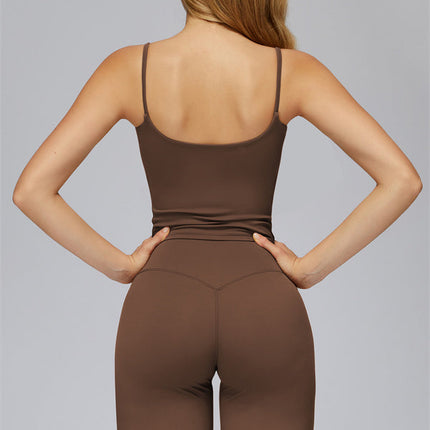 The FlexCore Crop Tank Flared Leggings 2-Piece Set