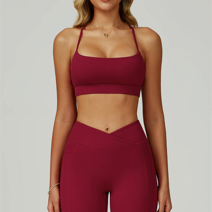 The Flourish Sports Bra Flared Leggings 2-Piece Set
