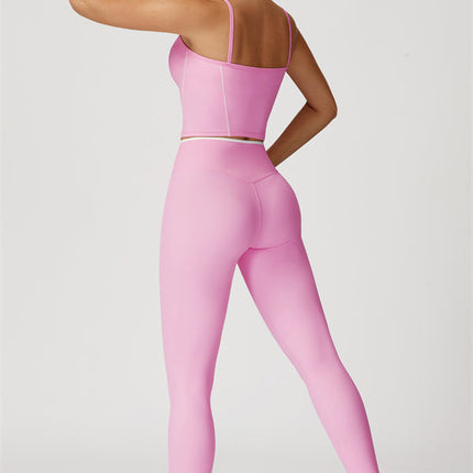 The Radiant Crop Top Leggings 2-Piece Set
