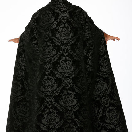 90110 Black Brocade Men's Cape