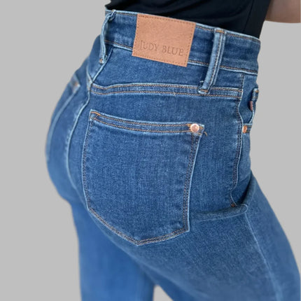 Judy Blue Full Size High Rise Straight Women Jeans