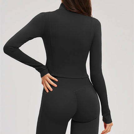 The Sizzle Zip Jacket Sports Bra Flared Leggings 3-Piece Set