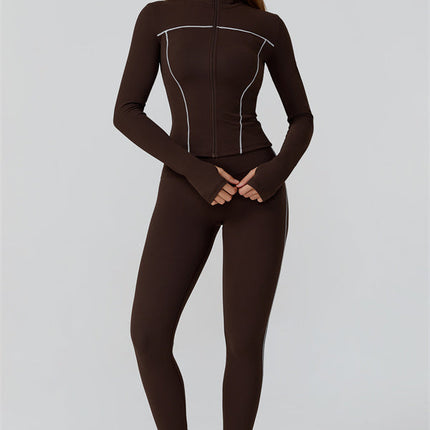 The Venus Zip Top Leggings 2-Piece Set