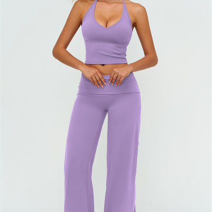 The Twirl Halter Tank Top