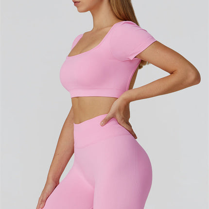 The Reign Crop Top Leggings 2-Piece Set