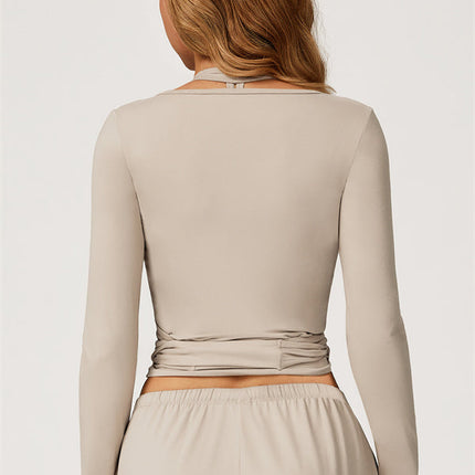 The Sprint Long Sleeve Crop Top