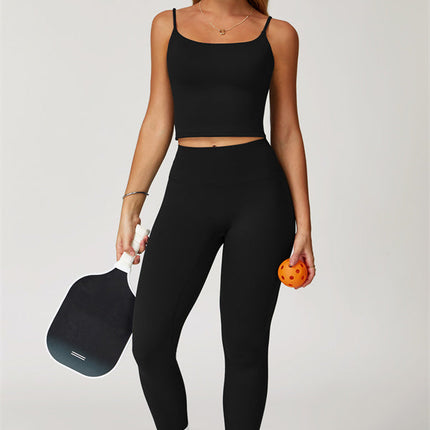 The Agile Crop Top Leggings 2-Piece Set