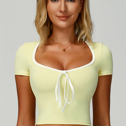 The Skyline Tie Top