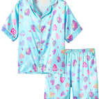 6-7 / Blue Cupcake(short Sleeve & Shorts)