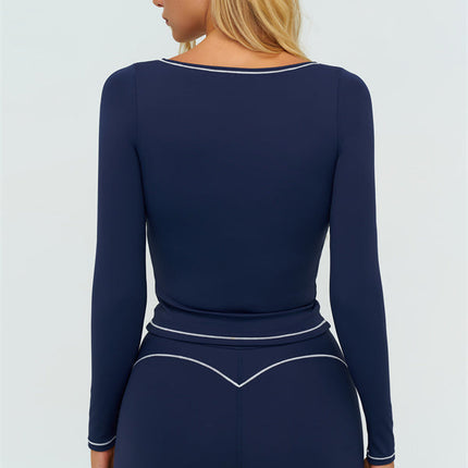 The Amara Long Sleeve T-shirt Flared Leggings 2-Piece Set
