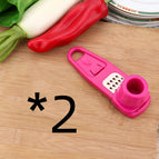 2pcs Simple packing / Rose red