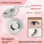 UBS013 / 1pair Eyelash Plus White Clip