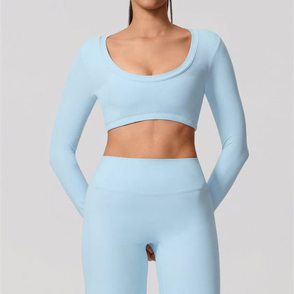 The Nestle Long Sleeve Crop Top