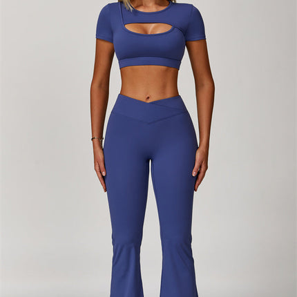 The Lavish Cut-out Crop Top