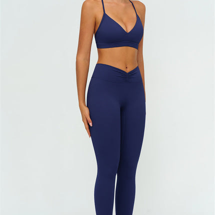 The Lushness Y-Back Sports Bra Leggings 2-Piece Set