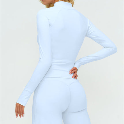 The Twirl Zip Jacket New Straight Leg Pants 2-Piece Set