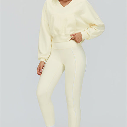 The Whisper V-Neck Hoodie