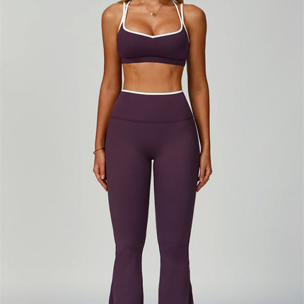 The Quest Sports Bra Flared Leggings 2-Piece Set
