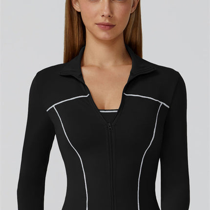 The Venus Zip Top Leggings 2-Piece Set