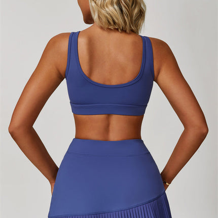 The Lavish Sports Bra Tennis Skirt 2-Piece Set