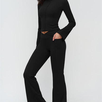 The BoldFit Jacket Flared Leggings 2-Piece Set