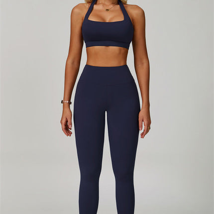 The Bold Halter Sports Bra Leggings 2-Piece Set