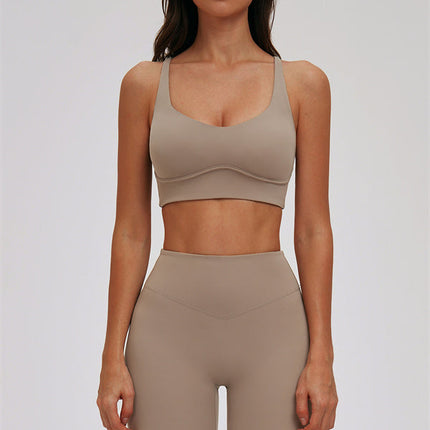 The Kinetic Cross Back Sports Bra