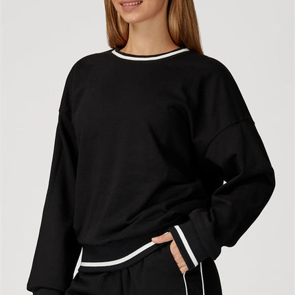 The Amara Sweatshirt Lounge Shorts 2-Piece Set
