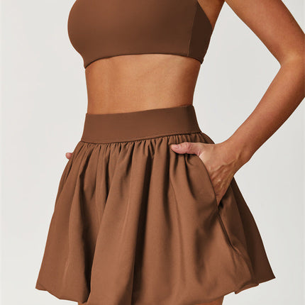 The Blooming Tennis Skirt