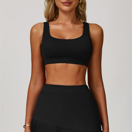 The Lavish Sports Bra Tennis Skirt 2-Piece Set