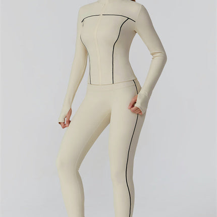 The Venus Zip Top Leggings 2-Piece Set