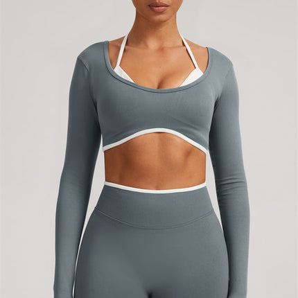 The Elevate Long Sleeve Crop top