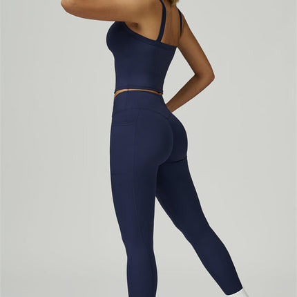 The Flourish Crop Tank Leggings 2-Piece Set
