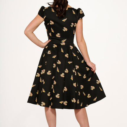 9836 Love New York Pizzeria Swing Dress