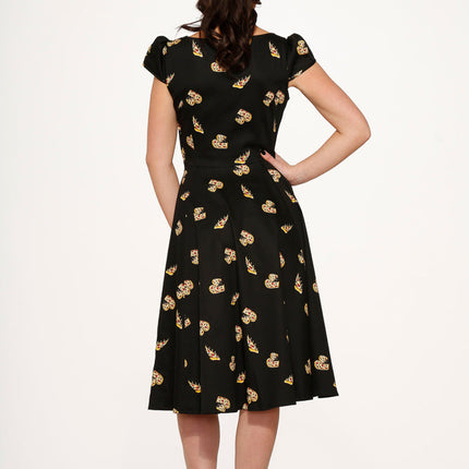 9836 Love New York Pizzeria Swing Dress