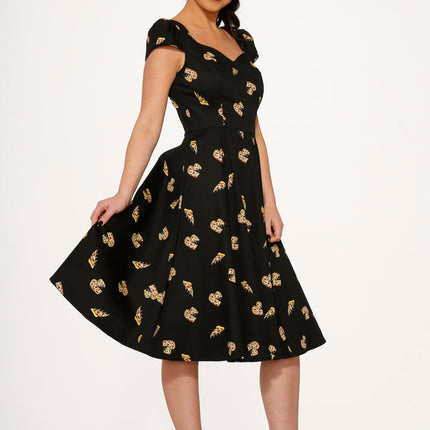 9836 Love New York Pizzeria Swing Dress
