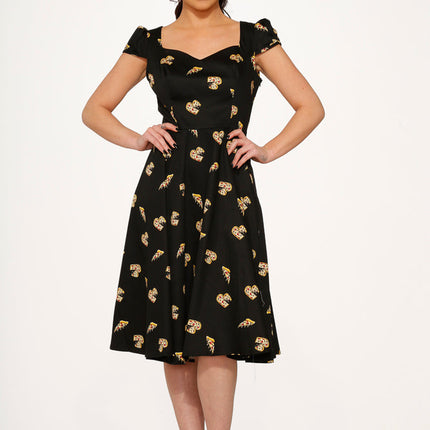 9836 Love New York Pizzeria Swing Dress
