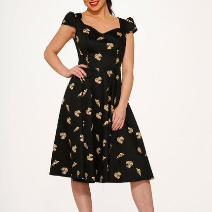 9836 Love New York Pizzeria Swing Dress