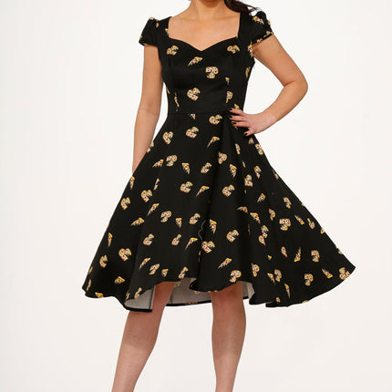 9836 Love New York Pizzeria Swing Dress