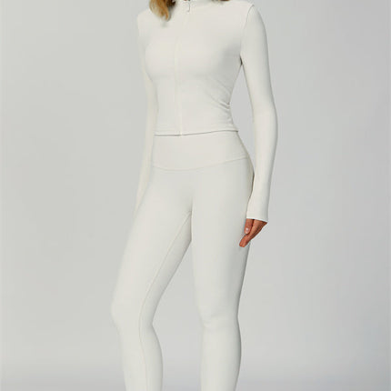 The Burst Jacket Sports Bra Leggings 3-Piece Set