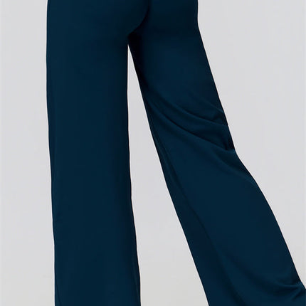 The FemmeFit Zip Jacket Straight Leg Pants 2-Piece Set