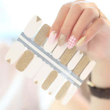 Golden Houndstooth Mix