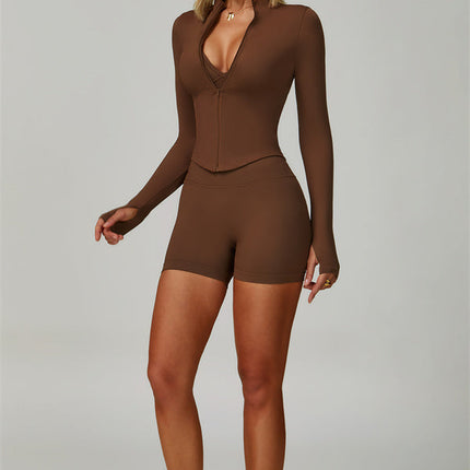 The Empower Jacket Shorts 2-Piece Set