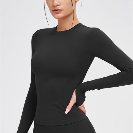 The Whim Long Sleeve T-shirt Shorts 2-Piece Set