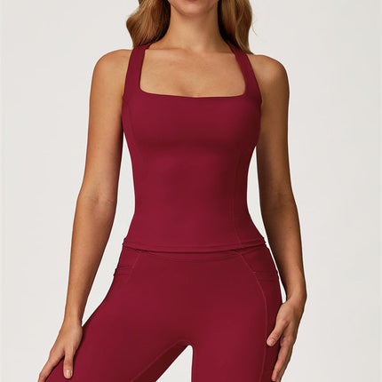 The Glacier Crop Tank Leggings 2-Piece Set