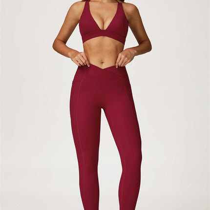 The Glacier Sports Bra Leggings 2-Piece Set