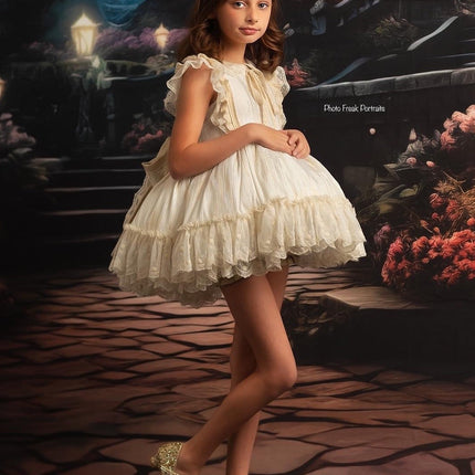 Rock Glitter Mary Jane with Glitter Heels for Girls